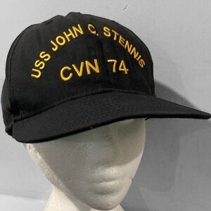 New ERA Black Marine USS JOHN C. STENNIS CVN 74 Cap